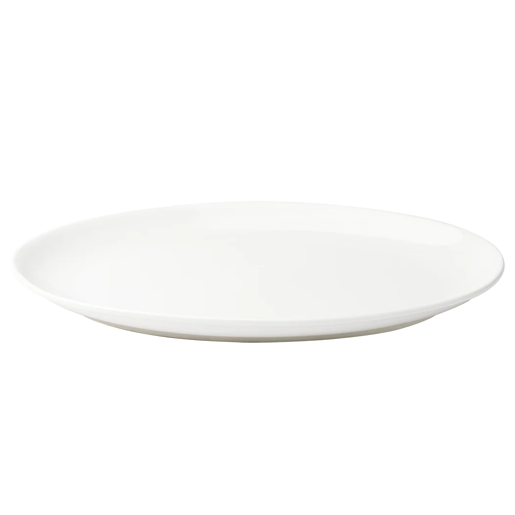 Browne - Coupe Plate Oval, Porcelain 12/1EA*