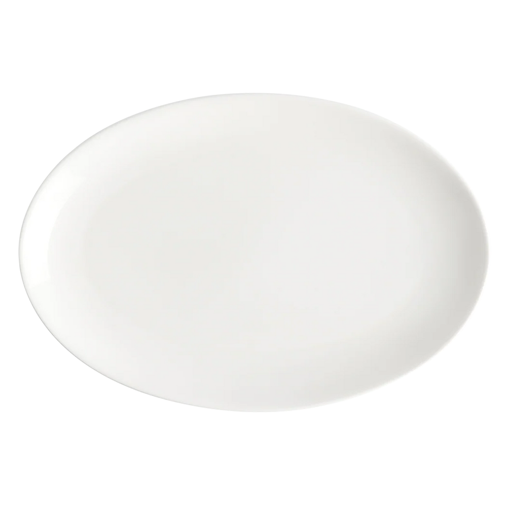 Browne - Coupe Plate Oval, Porcelain 12/1EA*