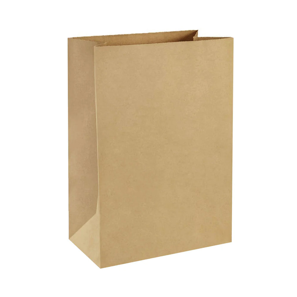 Globe Commercial - Kraft Bag Liner for Foot Pedal Sanitary Napkin 22L -3020 - (Case of 100)