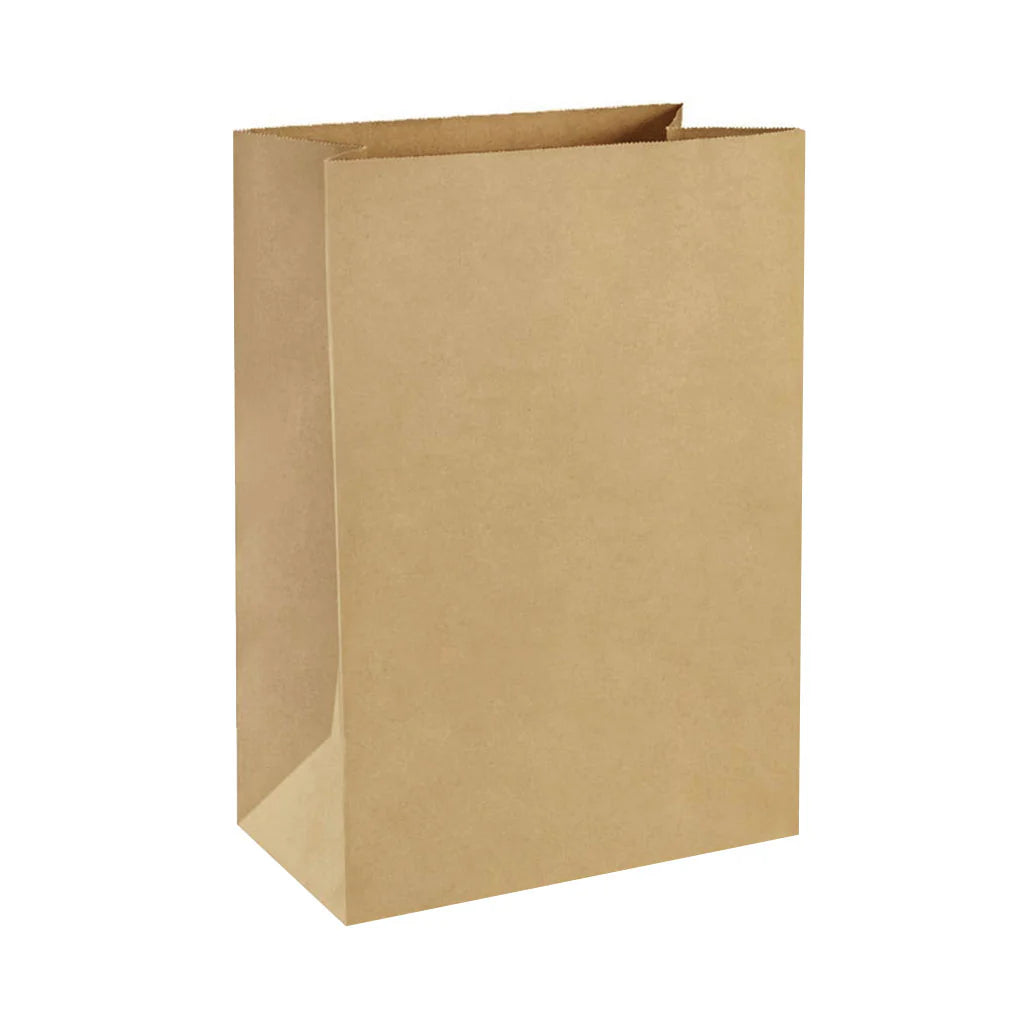 Globe Commercial - Kraft Bag Liner for Foot Pedal Sanitary Napkin 22L -3020 - (Case of 100)