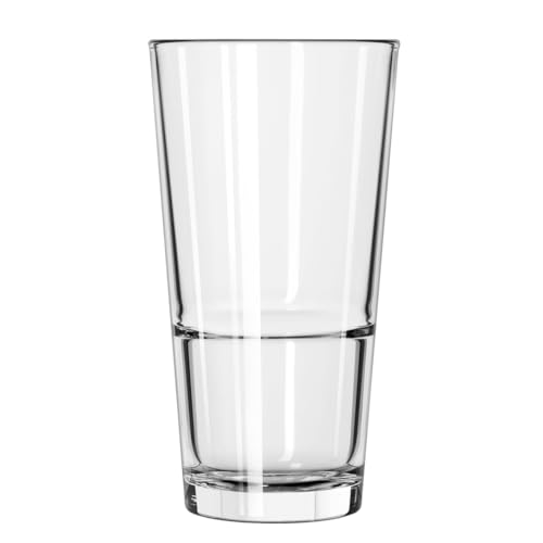 Libbey 17.25 oz. Rim Tempered Stackable Mixing Glass 15730 24/1EA