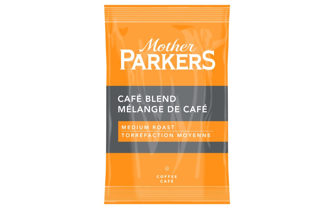 Mother Parkers® Café Blend Coffee – 2.5 oz Packets 3192317 64/Case