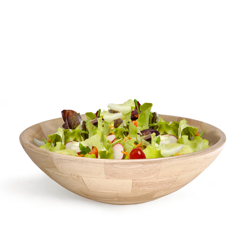 Natural Living - Salad Bowl 14" Wood 325086RW - 1/1EA