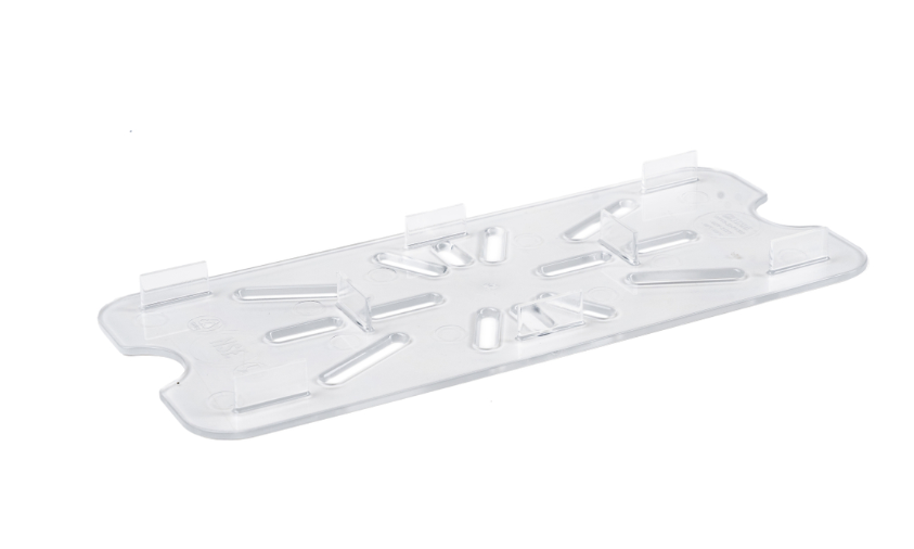 Browne 1/3  One Third Size  Polycarbonate Drain Shelf (1 Each) 38130