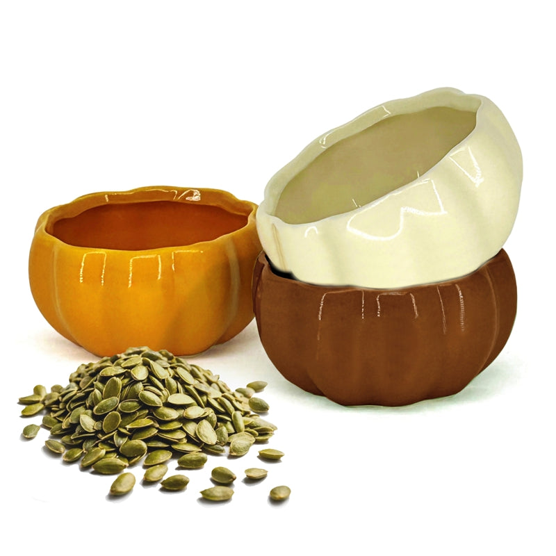 BIA Pumpkin Dip Bowls Set of 3 400606AS 1/1EA