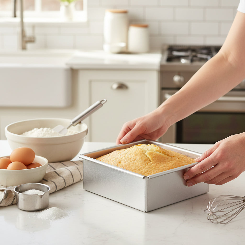Crown Cookware Square Cake Pan, 9
