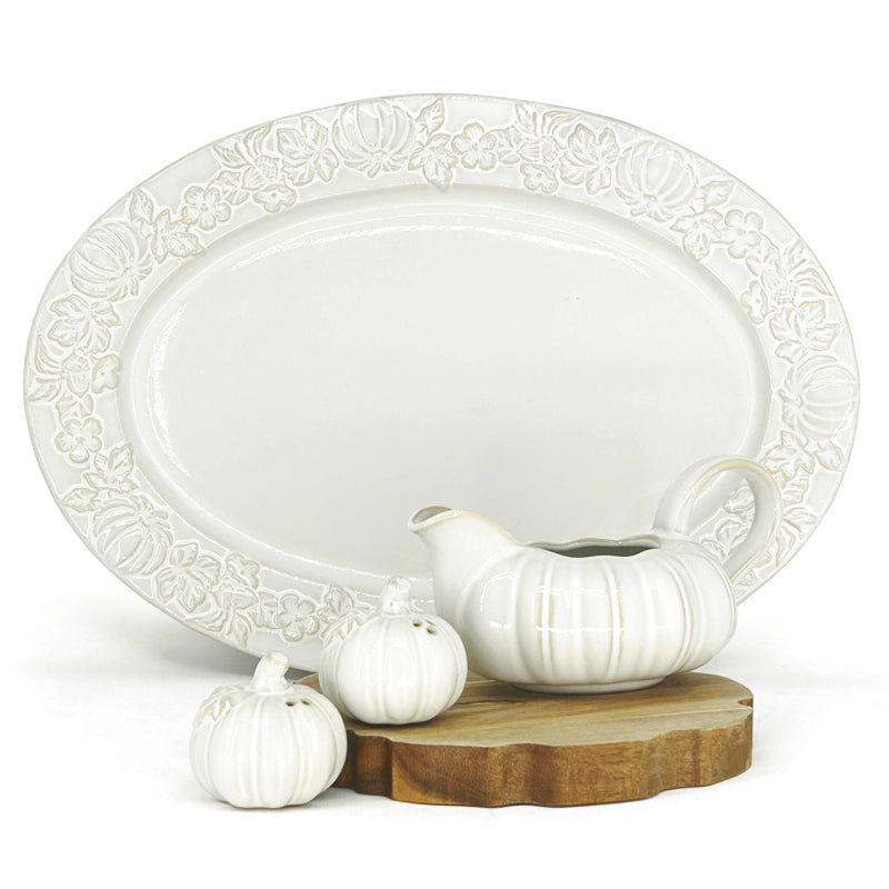 BIA Harvest Salt & Pepper Shaker Set 404603 WH 1/1EA