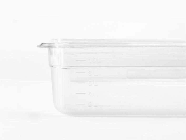 Browne 1/1 Full Size Clear Polycarbonate Food Pan 4