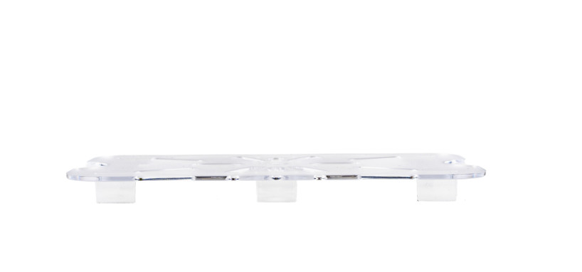 Browne  1/4  Quarter Size   Drain Shelf Polycarbonate  (1 Each) 38140