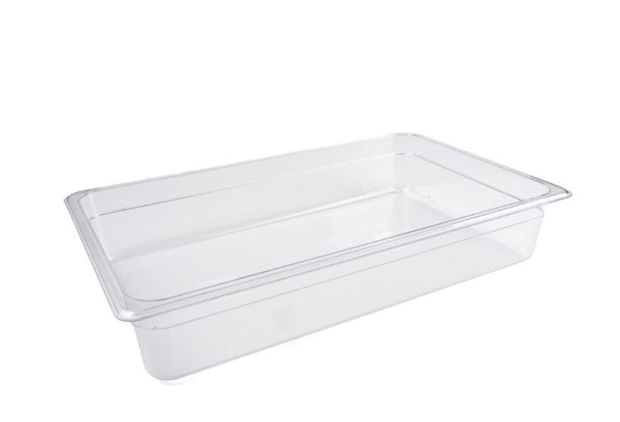 Browne 1/1 Full Size Clear Polycarbonate Food Pan 4