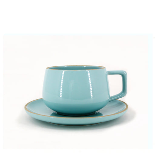 Danesco CUP & SAUCER, TURQUOISE STONE 483003 TQ