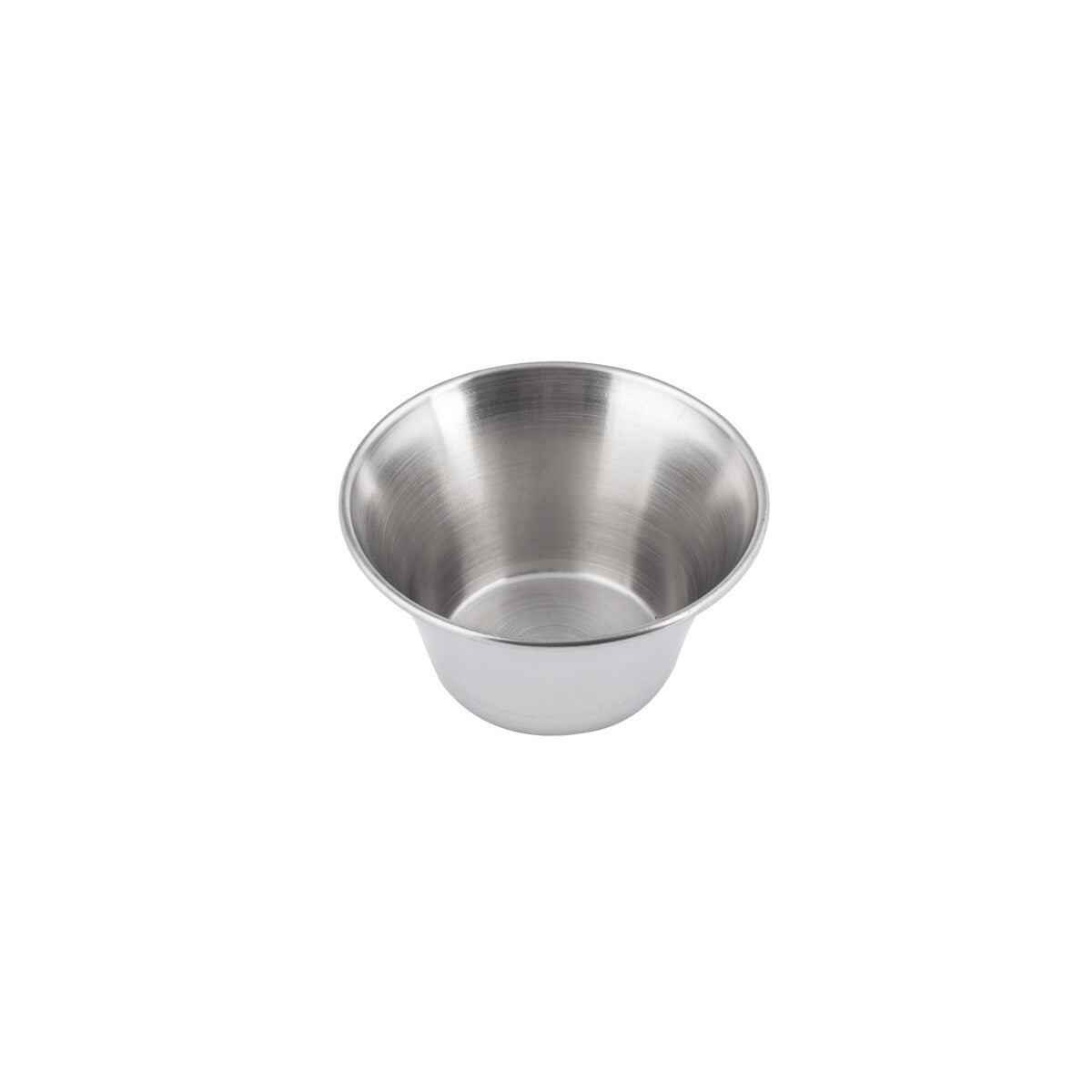 TableCraft - Sauce Cup Flared 4 oz/120 ml Stainless Steel 5063 - 1/1EA