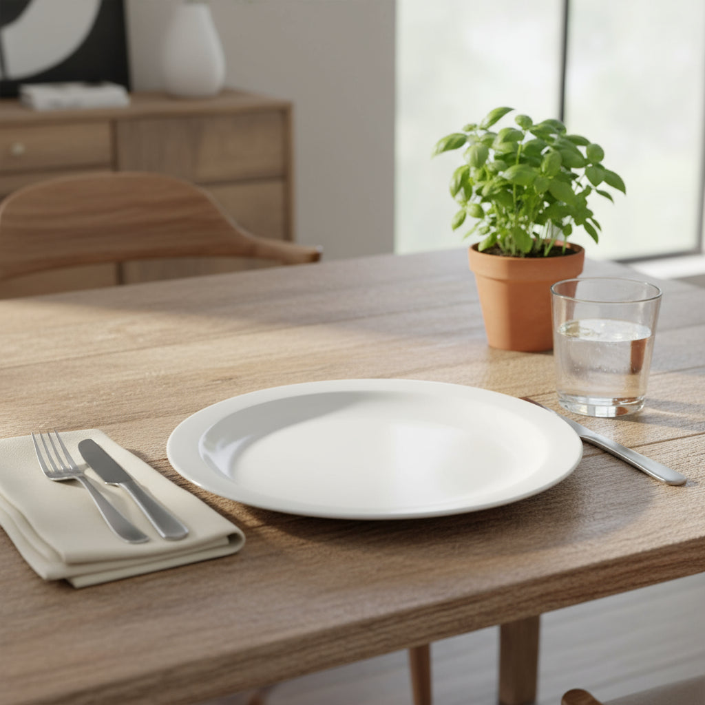 Continental Plain White 8