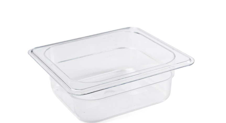 Browne 1/6 Polycarbonate   Size Food Pan  2.5