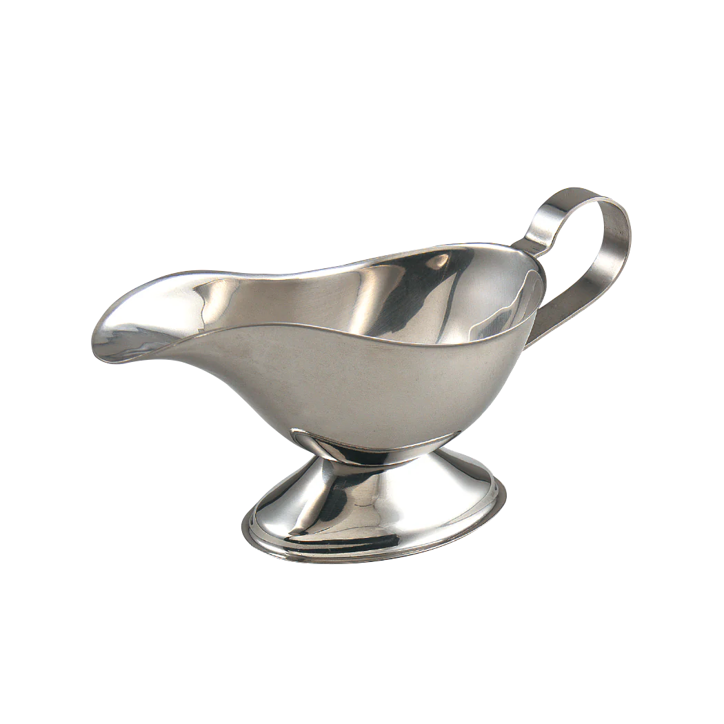 Browne - 3 Oz Stainless Steel Gravy Boat - 515039*
