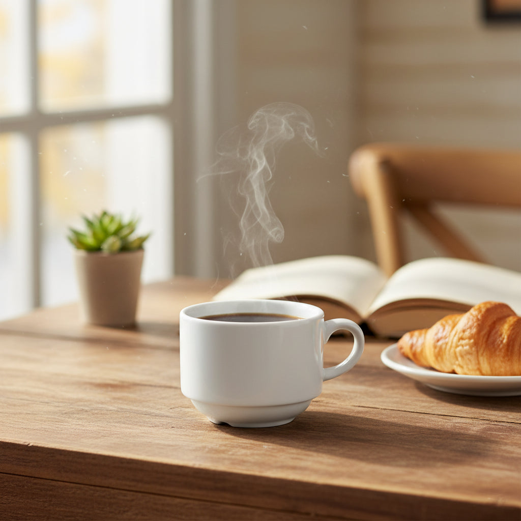 Tableware Solutions Cafe Espresso/Mocha Cup 4 Oz. Scratch Resistant - 51CCPWD036 24/Case*