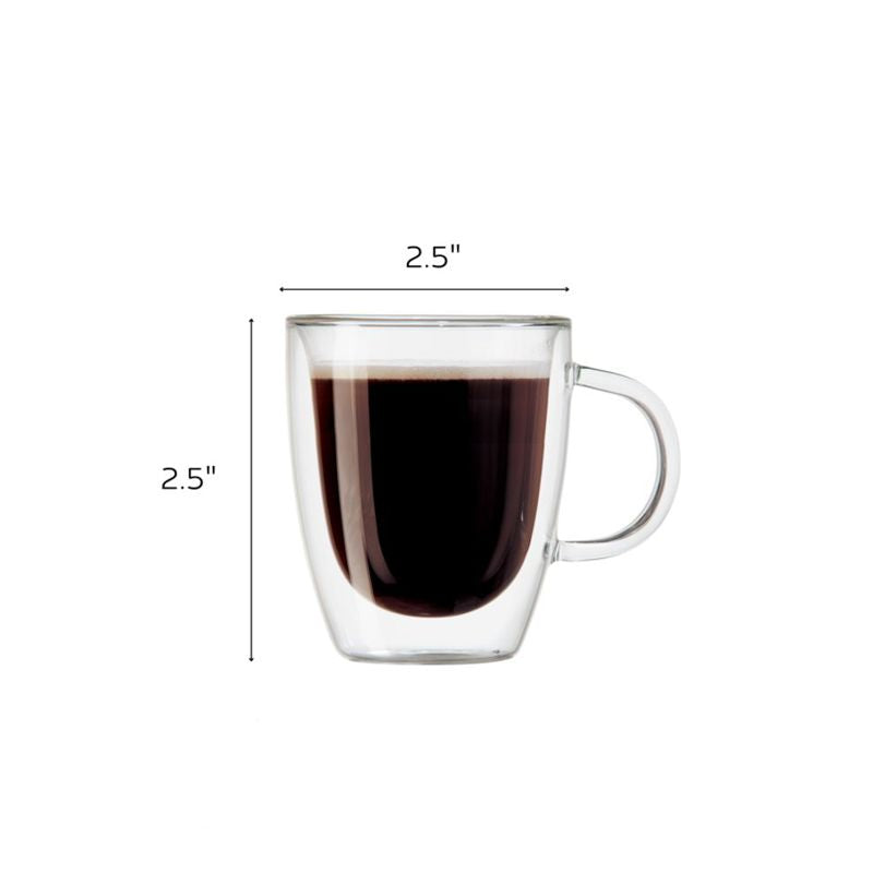 Danesco DOUBLE WALLED ESPRESO CUP 3 OZ 5506584CL