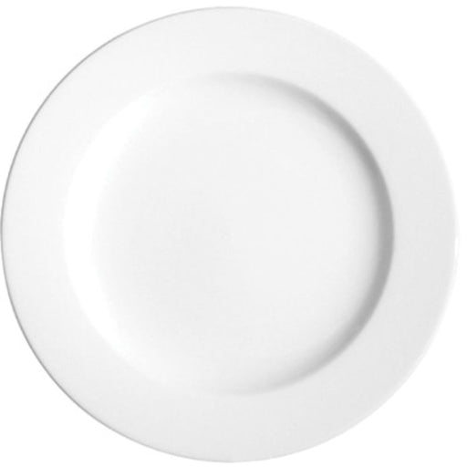 Tableware Solutions Continental Polaris Plate, 8" Rim White 55CCPWD009