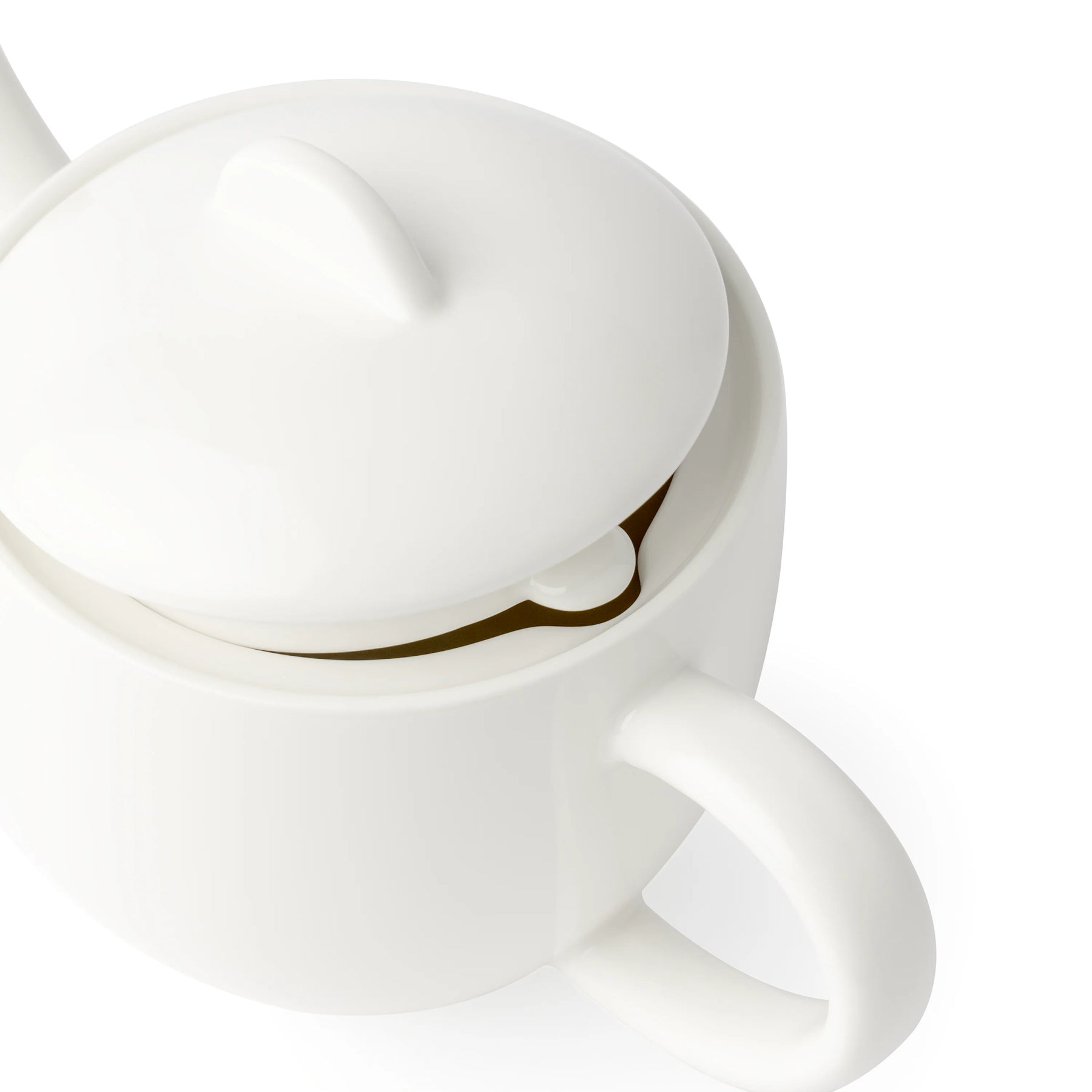 Browne Foundation Teapot, 15.2oz White 5630133 1/1EA