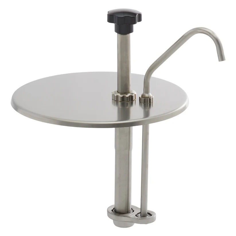Benchmark Condiment Syrup Pump and lid for 7 qt insert unit (Pump and Lid Only) 56752