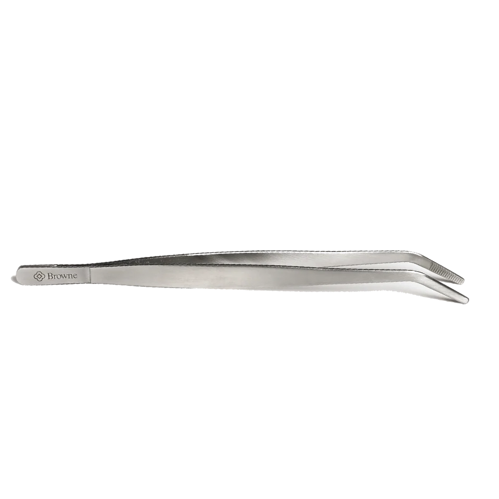 Browne - Tong, Plating, 8.5", Curved, 57515 - 1/1EA
