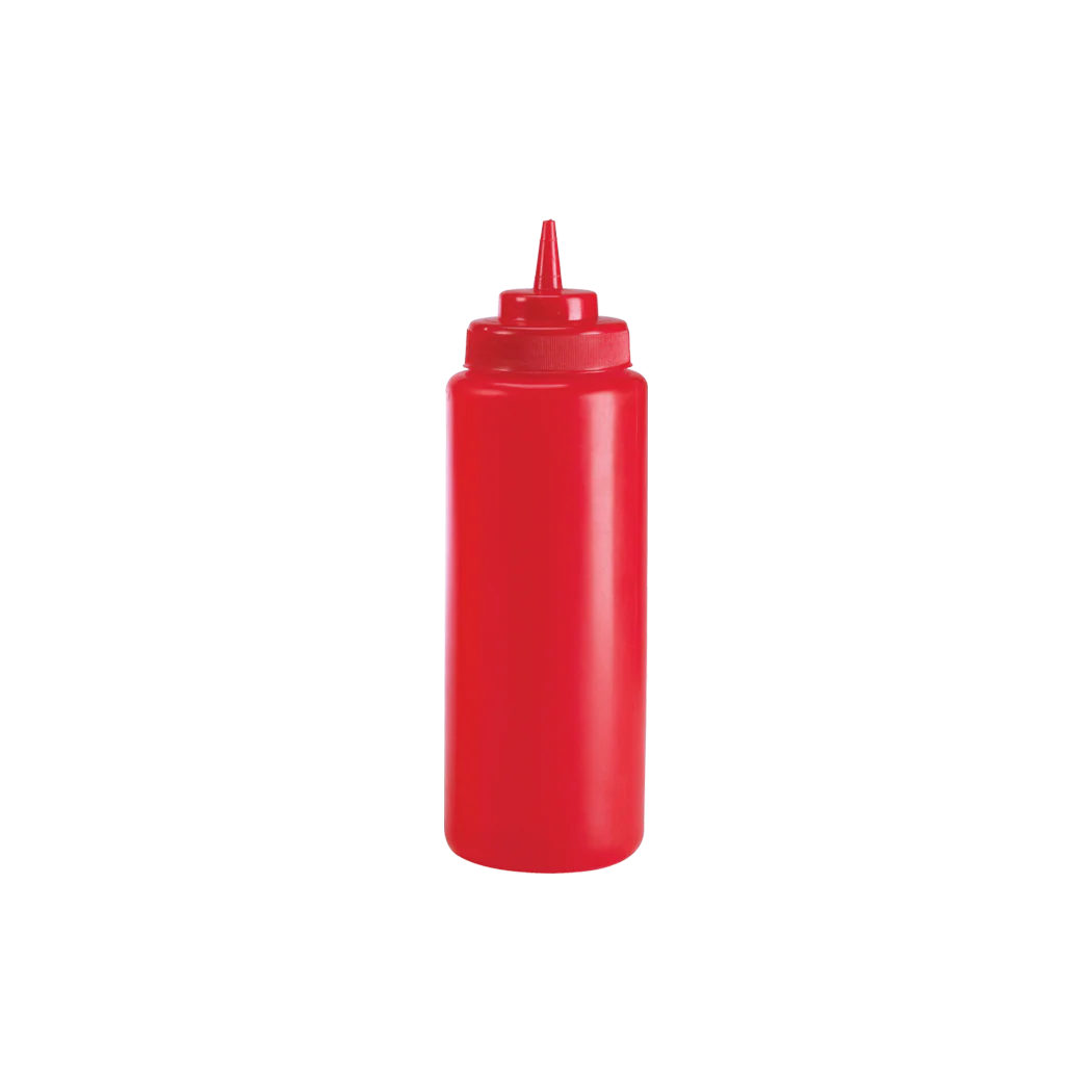 Browne - Squeeze Bottle, 16 oz, Red, 57801705 - (Pack of 6)*
