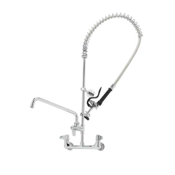 Deck Mount Pre-Rinse Hose With Add-On Faucet 5PR-8W12 - 1/1EA
