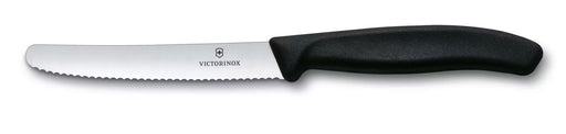 Victorinox - Paring Knife, Wavy Edge, Black 6.7833