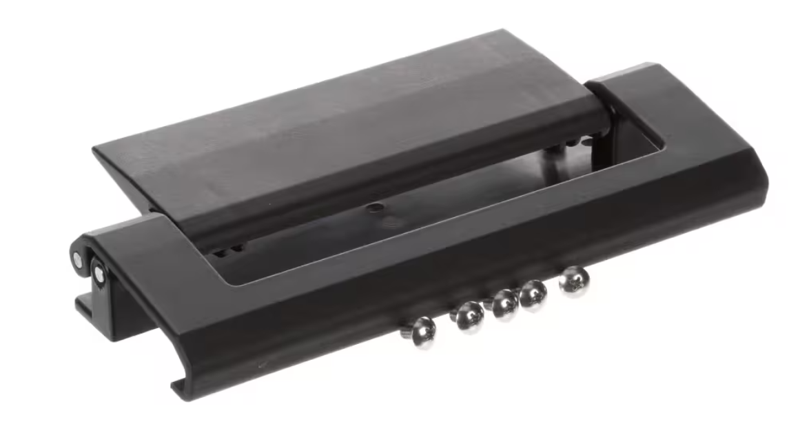 Cambro Latch with Screw, Black, Nylon, 9