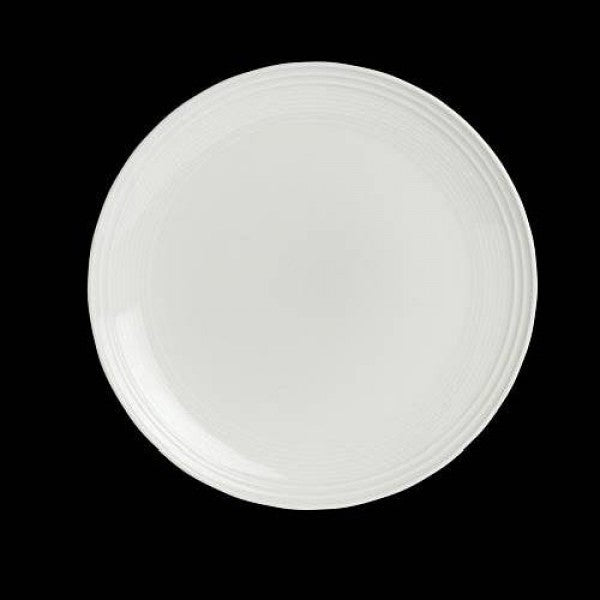 Steelite 6.5" Coupe Plate Aura Asian Round Porcelain 6300P373 6/1EA*