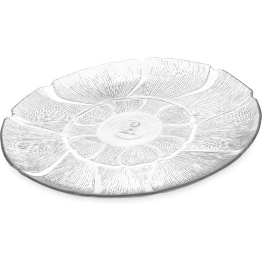 Rabco 12.81" Petal Mist Clear Plate 6942