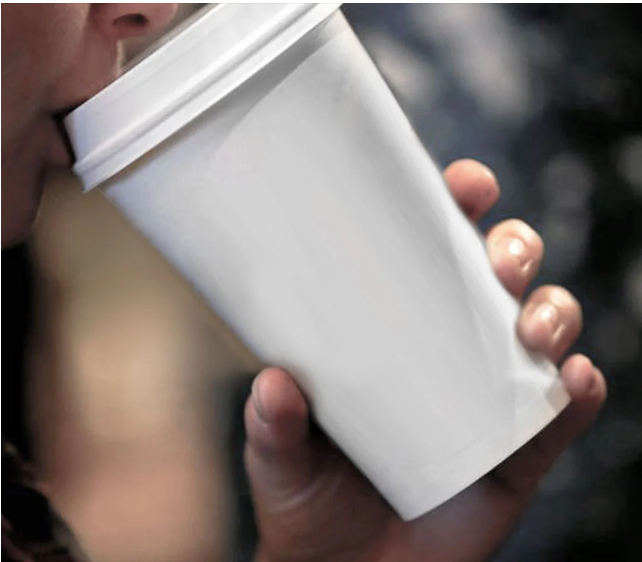 Single Wall Hot/Cold Compostable Pain White Cups - 12 Oz 80868824
