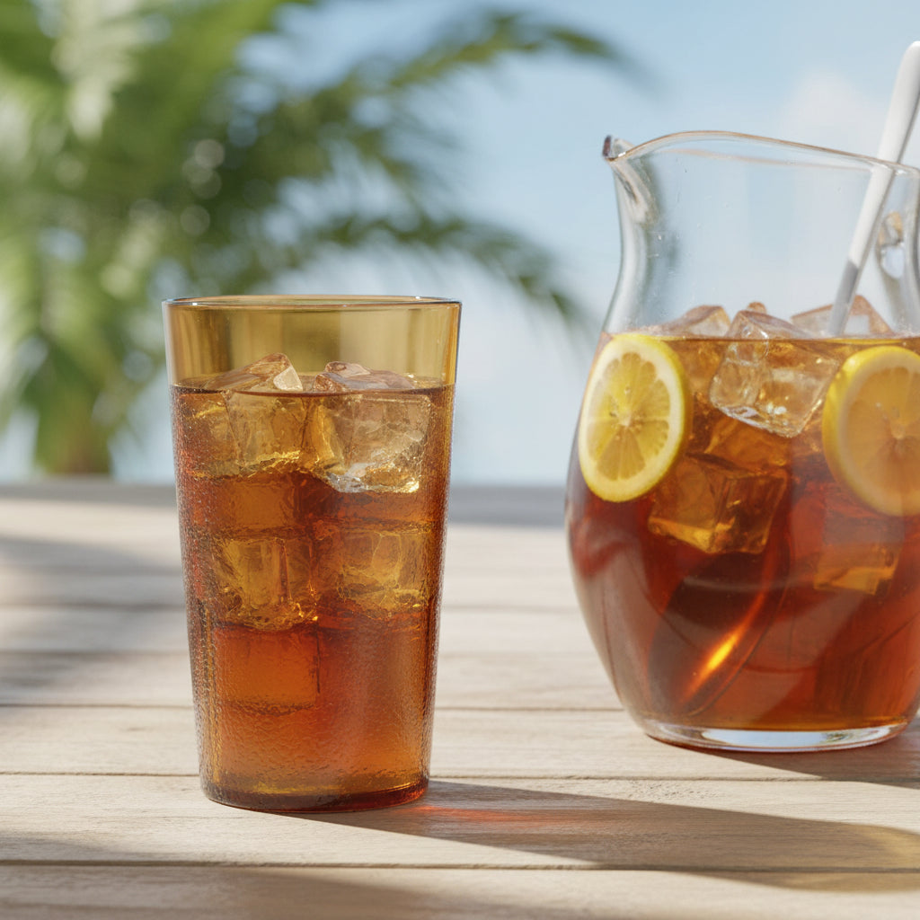 Cambro - Colorware Tumbler, 5.2 oz, Amber, 500P153 - (Case of 72)