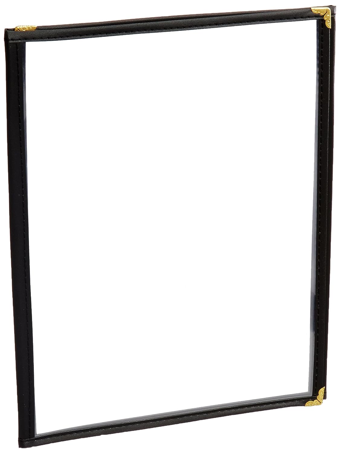 Browne 3 Pocket Menu Cover Black 91/4 x 11.5