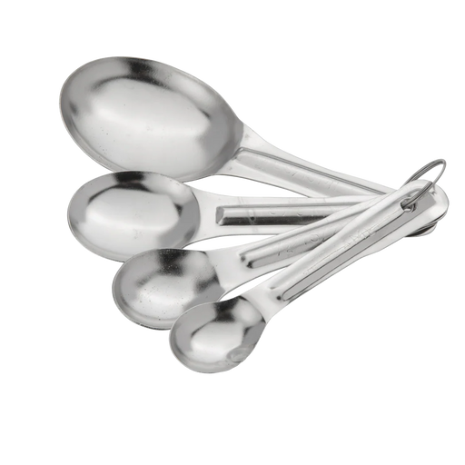 Browne - Measuring Spoon 4pc Set (1/4 tsp, 1/2 tsp, 1 tsp, 1 tbsp) 746108 - (1 Set)