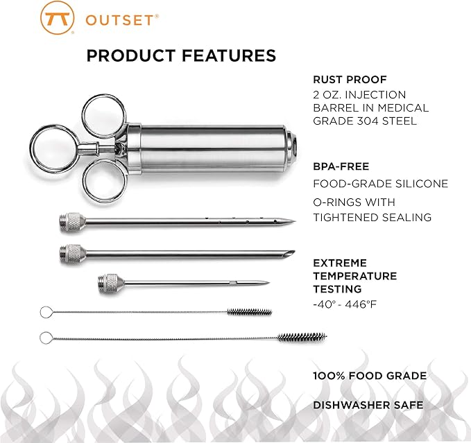 Fox Run S/S Flavour Injector 76456 1/1EA