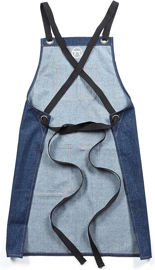 Fox Run - Blue Denim Griller's Apron, One Size 76493