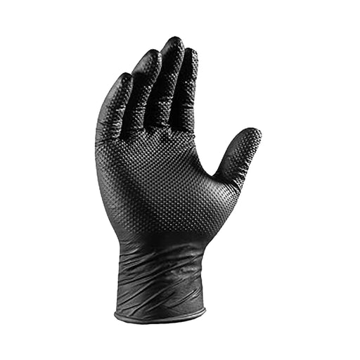 Globe Commercial Precision Grip™ 8mil Nitrile Powder Free Gloves Black
