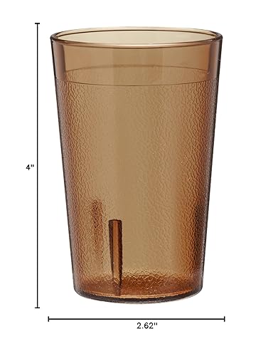 Cambro - Tumbler, 7.8 oz, Amber, 800P153 - 1/1EA