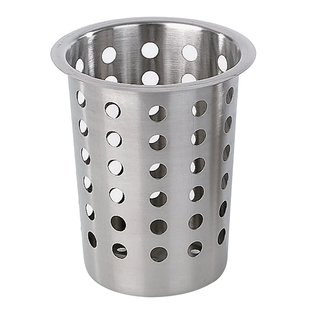 Browne - Flatware Holder 3.75" Perforated Stainless Steel 80110 - 1/1EA