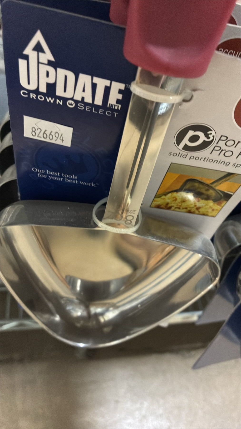 Update Portion Control Spoon 8 oz Solid 947358 - 1/1EA*