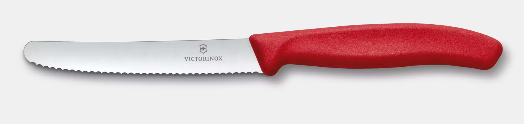 Victorinox - Paring Knife, Wavy Edge,Red 6.7831