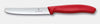 Victorinox - Paring Knife, Wavy Edge,Red 6.7831