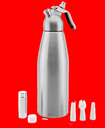 Browne - Whip Cream Dispenser 0.5 L Aluminum 574407 - 1/1EA