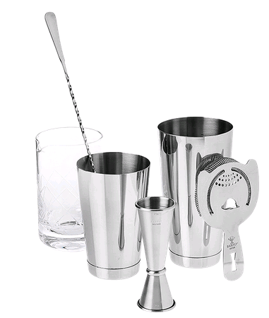 5PC COCKTAIL MIXING SET S/S