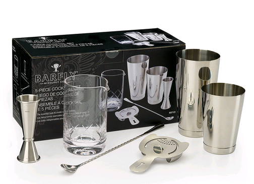 5PC COCKTAIL MIXING SET S/S