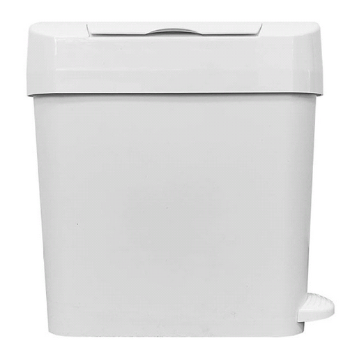 Globe Commercial - Sanitary Napkin Foot Pedal Receptacle 22L 3016 - 1/1EA