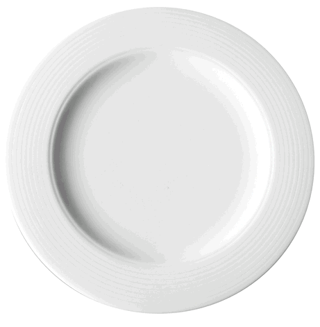 Tableware Solutions - Plate Classic Line 9" Wide Rim 29CCCLA 001 - (Case of 24)