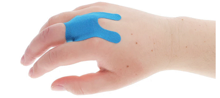 BIOS Blue Metal Detectable Knuckle Bandages (Pack of 50) FA105 - 814924