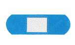 Bios - Blue Metal Detectable Fabric 3